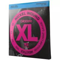 D'Addario EXL170M Струны для 4-струнной бас-гитары