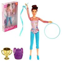 Модельные куклы Defa Lucy Кукла-модель «Гимнастка» с аксессуарами микс