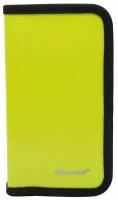 Пенал Silwerhof 850956, Neon, 1 отделение, форма прямоугольная, желтый