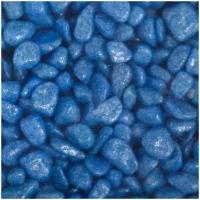 Грунт для аквариума гравий синий (KW) 2 кг., 4-7мм