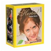 HERBUL Индийская хна для волос HERBUL Yellow Henna 6*10 g