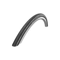 Велопокрышка Schwalbe LUGANO II, 700x25C (25-622), K-Guard, B/WS/B-SK, HS471, SiC, 50EPI, White Stripes, 11159023