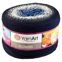 Пряжа YarnArt Flowers, 55 % хлопок, 45 % акрил, 250 г, 1000 м, 1 шт., 275 1000 м