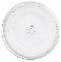 Стеклянная тарелка-поддон Eurokitchen N-19 для микроволновой СВЧ-печи, диаметр 275 мм, под коуплер и кольцо вращения