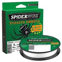 Spider, Плетеная леска Spiderwire Stealth Smooth 12 Braid, 150м, 0.39мм, 46.3кг, полупрозрачная