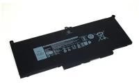 Аккумуляторная батарея для ноутбука Dell Latitude 13 7390 (2x39g) 7.6V 7500mAh черная