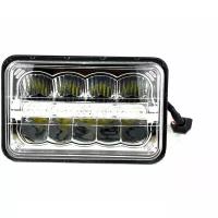 Фара LED для автомобилей(дальний/ближний свет+ДХО) G0011,12/24W,165*110*68MM,30W