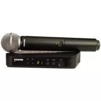 Радиосистема Shure BLX24E/SM58 M17, комплектация: микрофонный капсюль