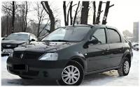 Дефлекторы на боковые окна Renault Logan I (Рено Логан) 2004-2012г