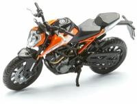 Bburago Мотоцикл масштабная модель KTM 250 Duke, 1:18, оранжевый