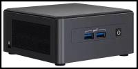 Платформа Intel NUC 11 Pro Tiny-Desktop, Intel Core i3-1115G4, Intel UHD Graphics, черный