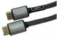 Кабель аудио-видео LAZSO WH-111-B HDMI (m)/HDMI (m) 1 м, черный (WH-111(1M)-B)
