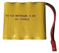 Аккумулятор Ni-Cd 4.8V 700 mAh (разъем JST) - NICD-48F-700-JST (NICD-48F-700-JST)