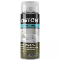 DETON SPECIAL, Эмаль алкидно-уретановая для ванн и керамики, белый, баллон аэрозоль 520 мл