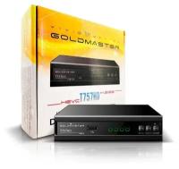 ТВ ресивер GOLD MASTER Эфирная приставка T757HD от DVB-T/T2, черный