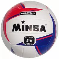 Мяч волейбольный E33478 сине/красный, ПВХ 2.5, 260 гр