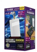 Внешний аккумулятор Remax Hunergy RPP-266 80000 mAh White