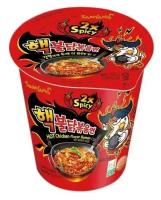 Лапша быстрого приготовления Samyang 2х Spicy, 70 гр