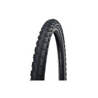 Покрышка для велосипеда Schwalbe Land Cruiser Plus 27.5х2.0 (650B), с защитой от проколов Puncture Guard толщиной в 3 мм, цвет Black-Reflex