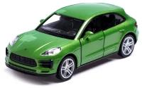 Машинка Автоград Porsche Macan S, 7152971/7152972 1:32, 11 см, зелeный