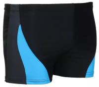 Плавки для плавания 003, размер 42, цвет чёрный/серый/голубой Onlitop 7816258