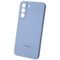 Панель-накладка Samsung Silicone Cover Blue для Samsung Galaxy S22+