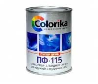 Эмаль ПФ-115 Colorika фиолетовая 0,8 кг Эмаль ПФ-115 