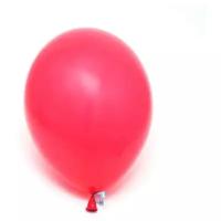 Красные воздушные шары для оформления праздника, на свадьбу и встречу новорожденного малыша из роддома, в наборе 15 штук