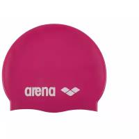 Шапочка для плавания ARENA Classic Silicone(малиновый)