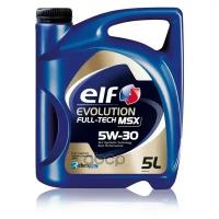 Моторное масло Elf evolution full-tech msx sae 5w30 (5л) 213932