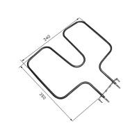 ТЭН для духовки 1200W, 230V, нижний (Электра, НовоВятка) 350х340 мм