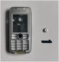 Корпус Sony Ericsson K700 серебро с клавиатурой