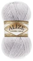 Пряжа Alize Angora Gold (Ангора Голд) - 1 моток 71 талая вода 20% шерсть, 80% акрил 550м/100г