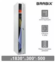 Шкаф металлический для одежды BRABIX 