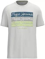 Футболка мужская, Pepe Jeans London, артикул: PM508072, цвет: серый (933), размер: XL