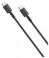 Кабель ANKER PowerLine Select+ USB Type C-USB Type C 60W (A8032), 0.9 м, черный