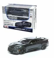 Машина Chevrolet Camaro ZL1 сборная модель 1:24 Maisto / Машинка конструктор Шевроле Камаро / Моделька машины Chevrolet