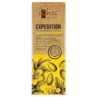 Шоколад iChoc Expedition Sunny Almond темный с хрустящей темной нугой