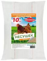 Полнорационный комбикорм для несушек (крупка) ПК 1-2 эконом (20-45 недель) 10 кг