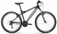 Велосипед Forward FLASH 26 1.0 2022 рост 17 черный/серый