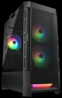 Корпус для пк, корпус для компьютера, Cougar Duoface RGB 385ZD10.0011, черный