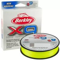 Berkley, Шнур X9 Braid, 300м, Яркозеленый, 0.40мм, 45.6кг