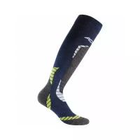 Носки горнолыжные Accapi Ski Wool 900, синий, зеленый, 27-29 (размер обуви 42-44)