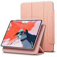 Чехол книжка ESR Rebound Magnetic Case с застежкой для iPad Pro 12.9 (2021) iPad Pro 12.9 (2020), розовое золото