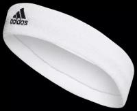 Повязка на голову Adidas Tennis Headband HD9126, р-р OSFM, Белый