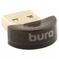 Адаптер USB Buro BU-BT40A Bluetooth 4.0+EDR class 1.5 20м чипсет CSR8510 Win 7/8/10 черный