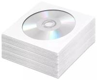 Диск CD-R CMC 700Mb 52x blank (без покрытия) в бумажном конверте с окном, 25 шт