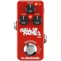 Гитарная педаль эффектов/ примочка TC ELECTRONIC Hall of Fame 2 Mini Reverb