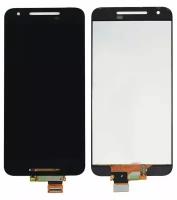 Дисплей (экран) в сборе с тачскрином для LG Nexus 5X черный / 1920x1080 (Full HD)
