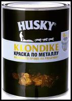 Краска по металлу Husky-Klondike глянцевая 0,9 л, база А, белый